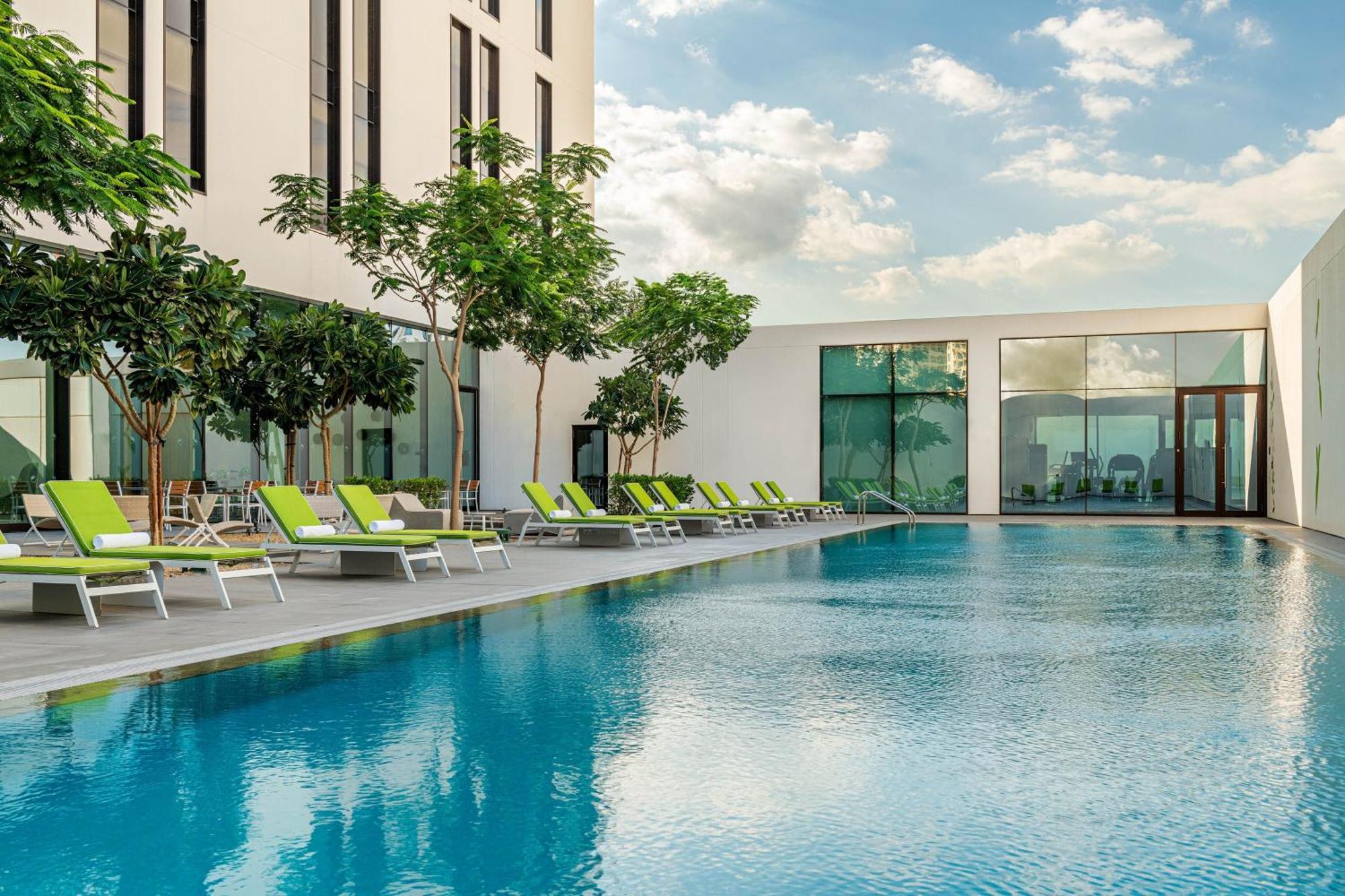 Element Me'Aisam, Dubai Hotell Exteriör bild